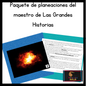 Paquete de planeaciones del maestro de Las Grandes Historias - montessorikiwi