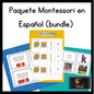 Paquete Montessori en Español (bundle) - montessorikiwi